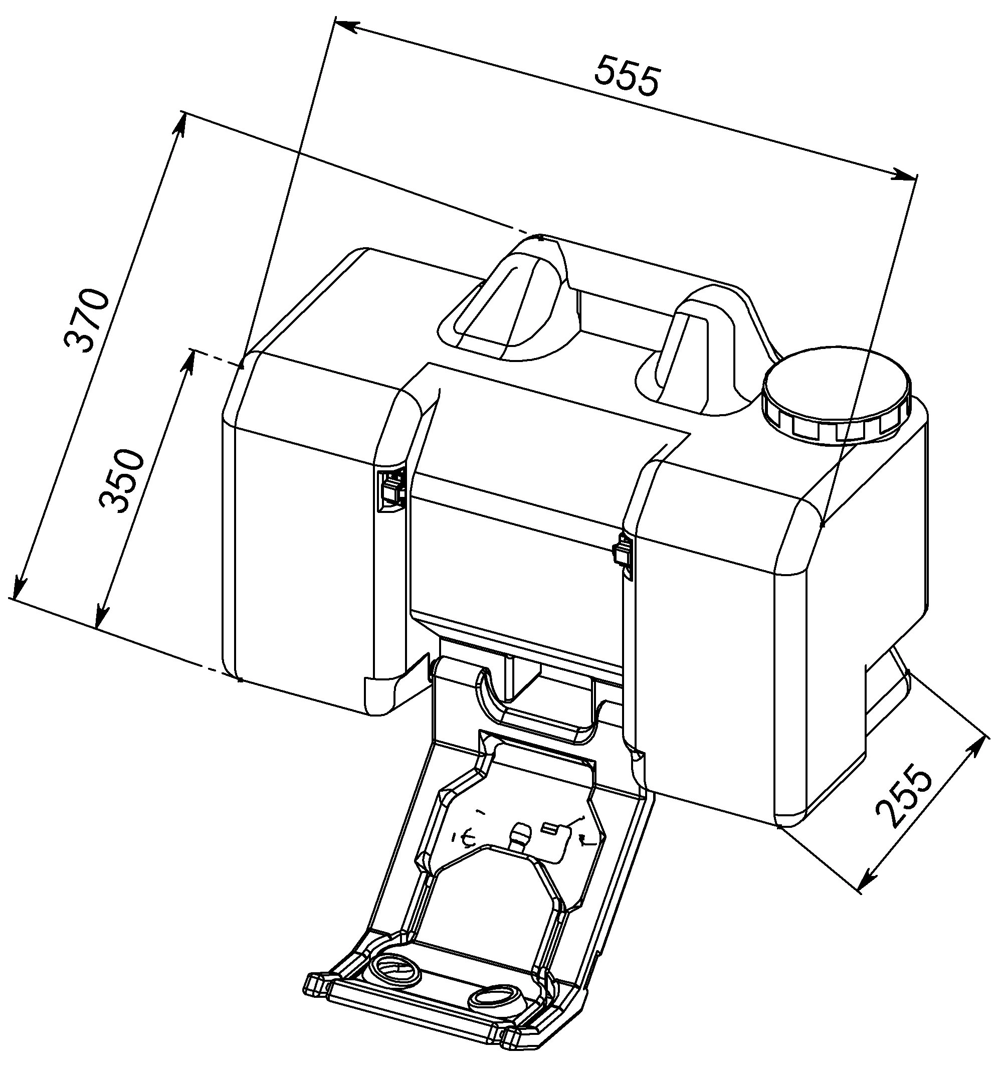 EW-18 portable eye wash station