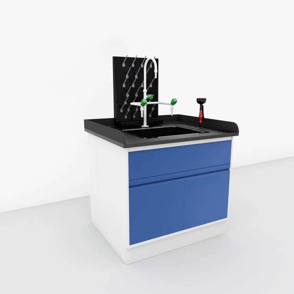 Floor Mounted Lab Bench (2)