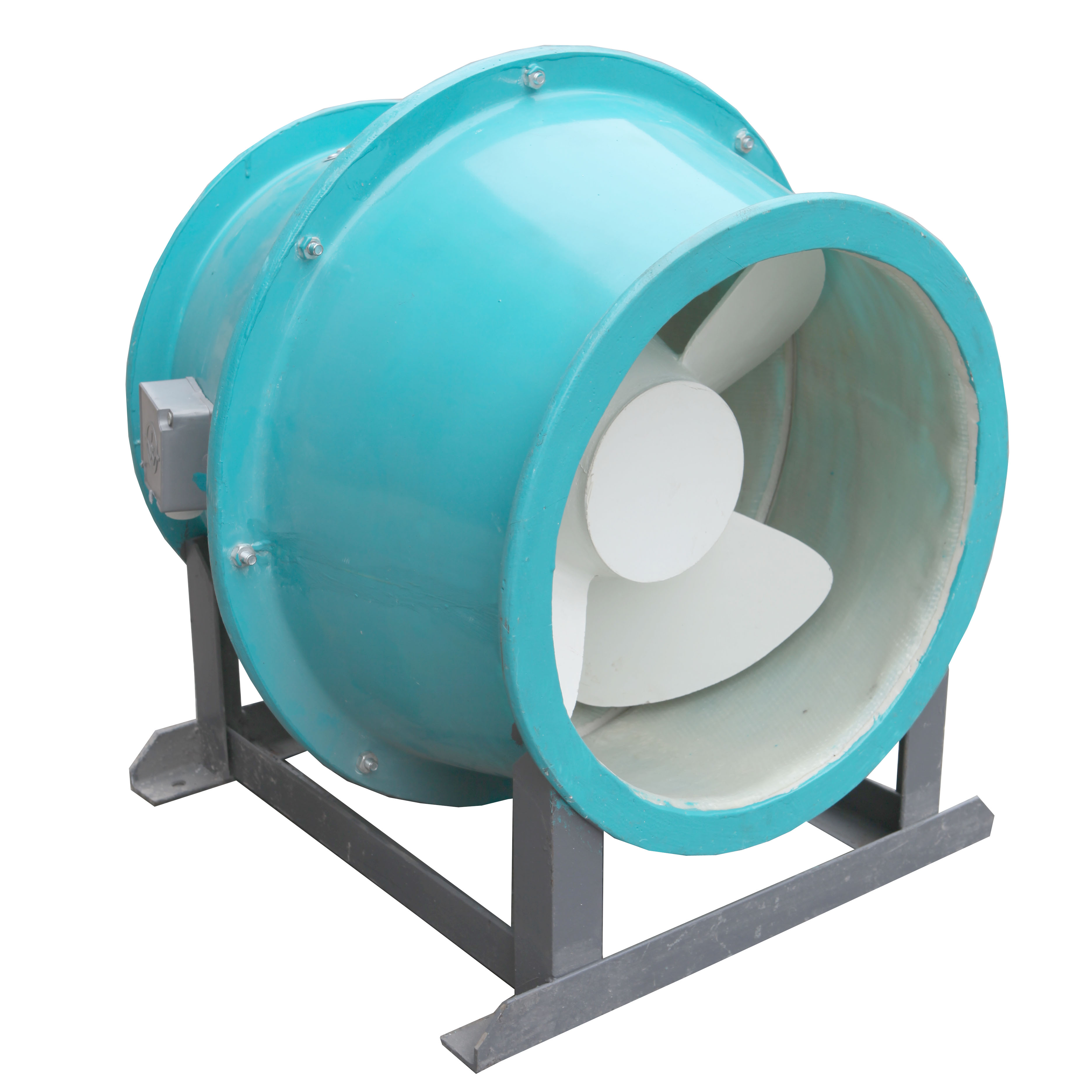 FRP mixed-flow fan
