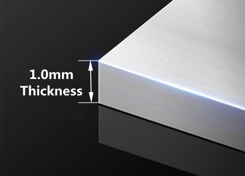 Full Thickness 1.0mm bench top