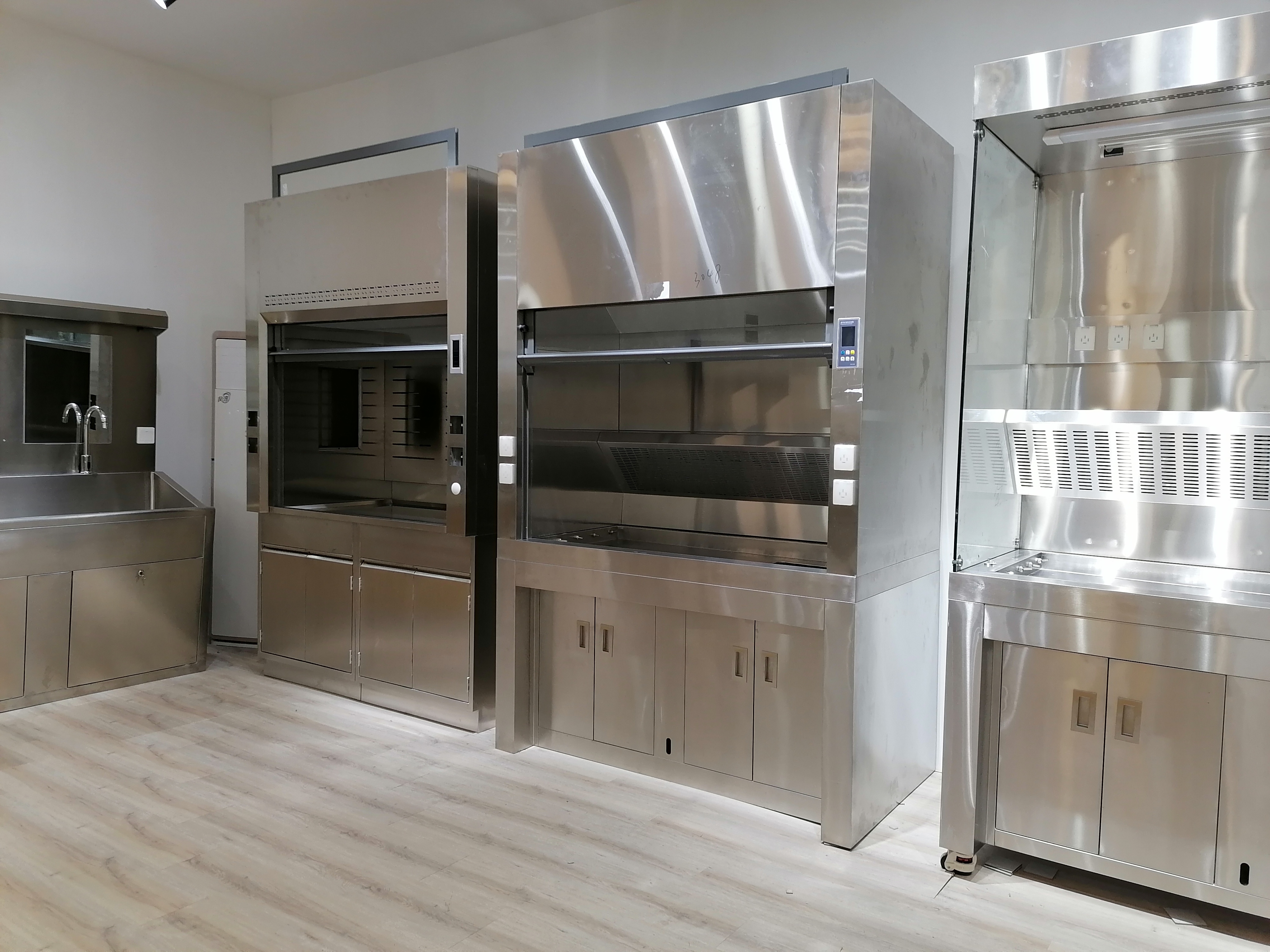 fume hood stainless steel