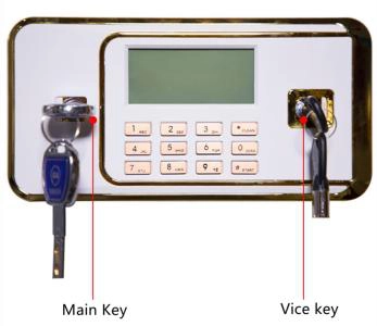 GA electronic combination lock, double lock management