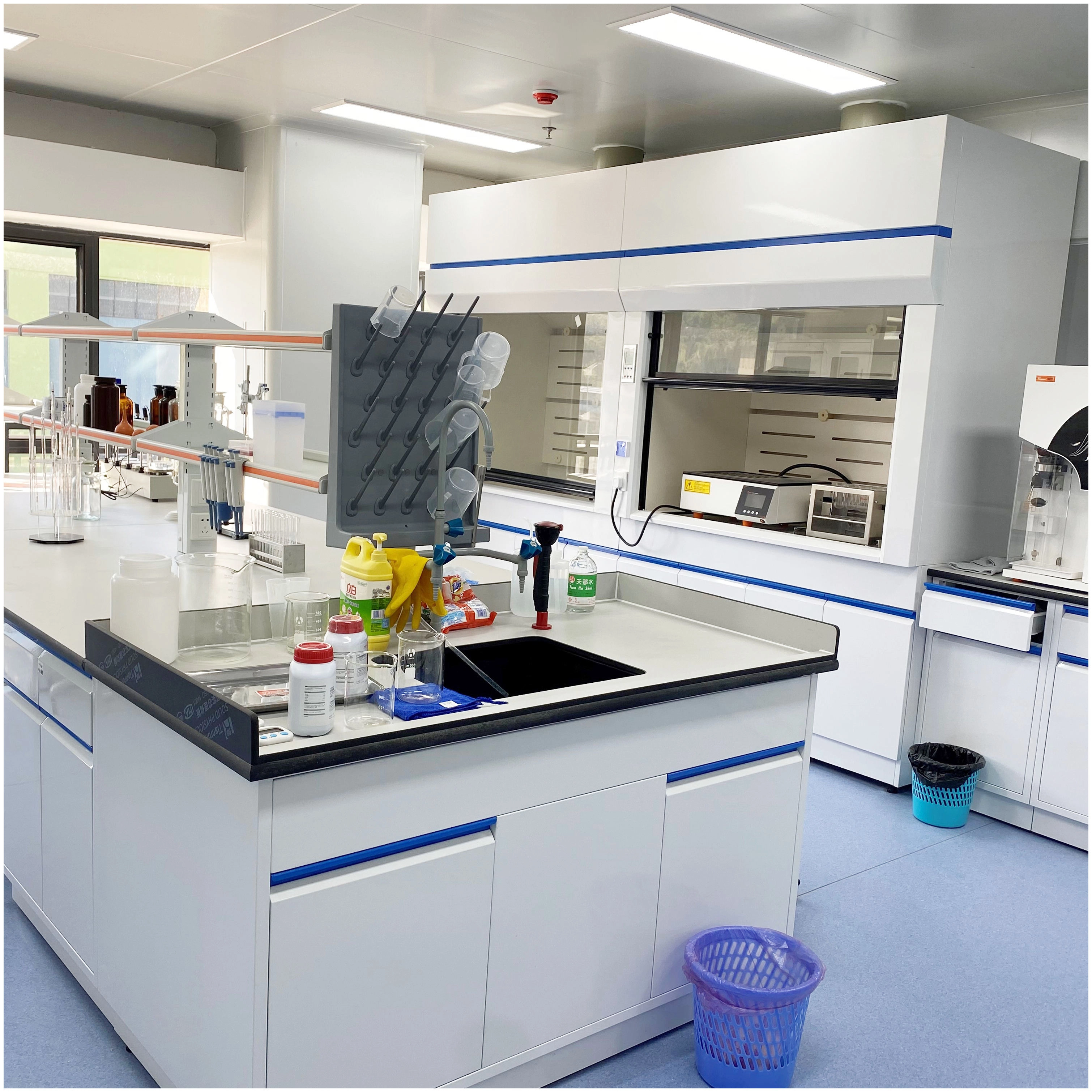 Bebler Lab Testing General Analytical Testing Laboratory Furniture Project in Malaysia ...