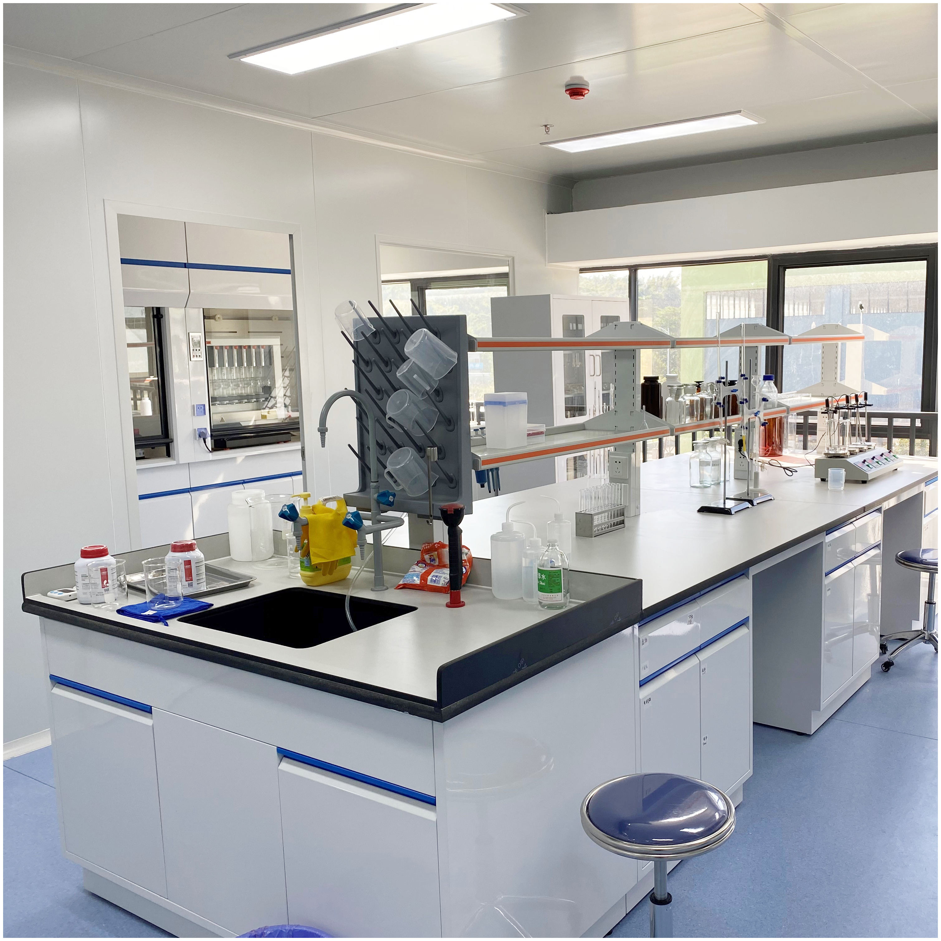 Perfect Testing Lab General Analytical Testing Laboratory Furniture Project in Malaysia ...