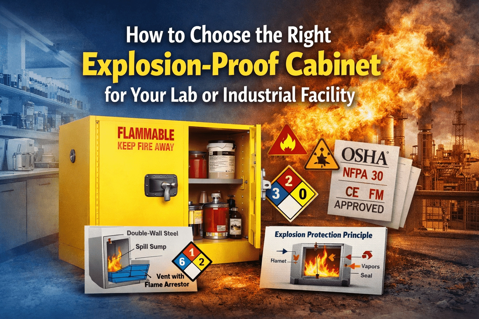 how to choose an explosion-proof cabinet