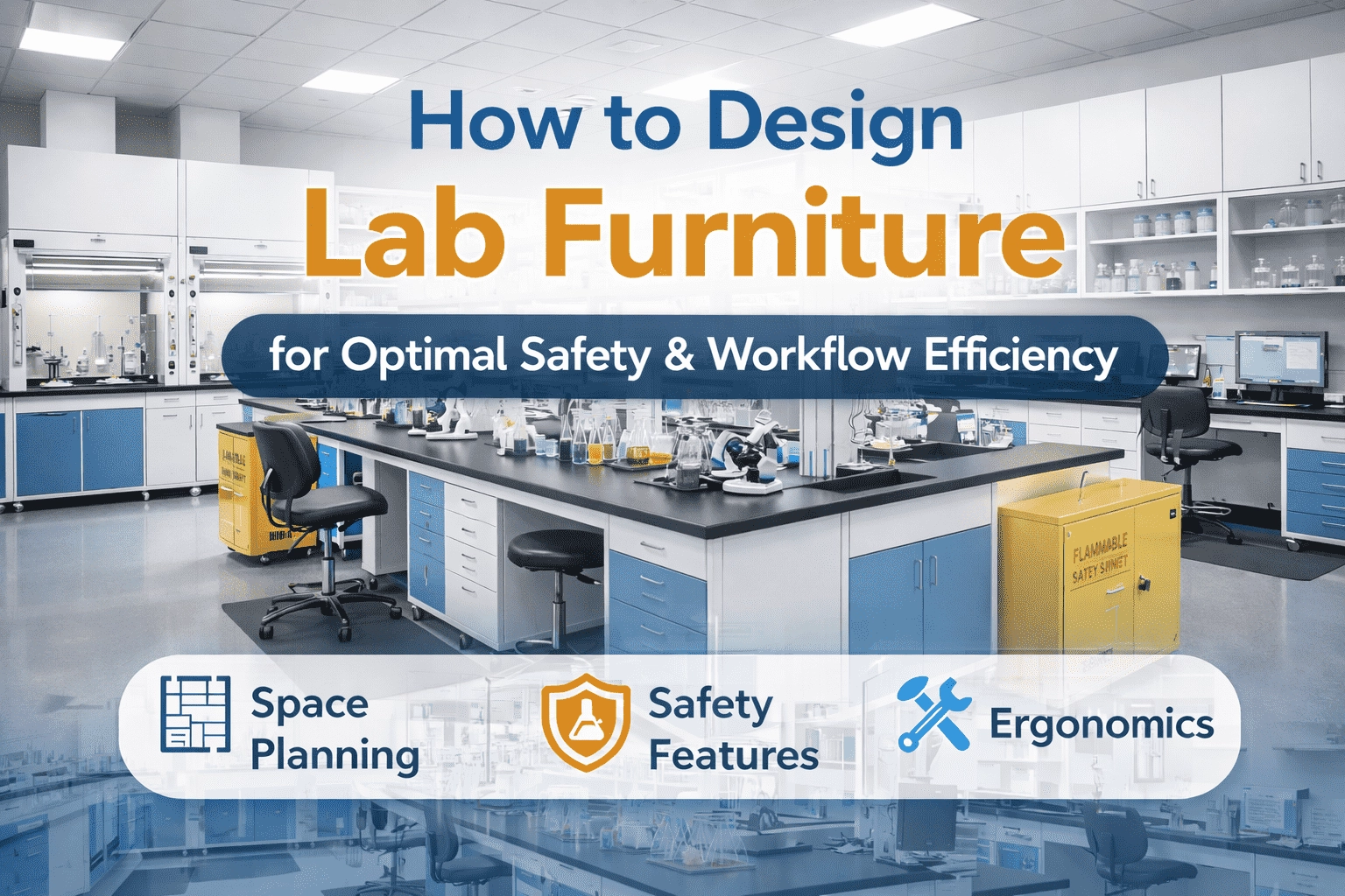 how to design lab furniture