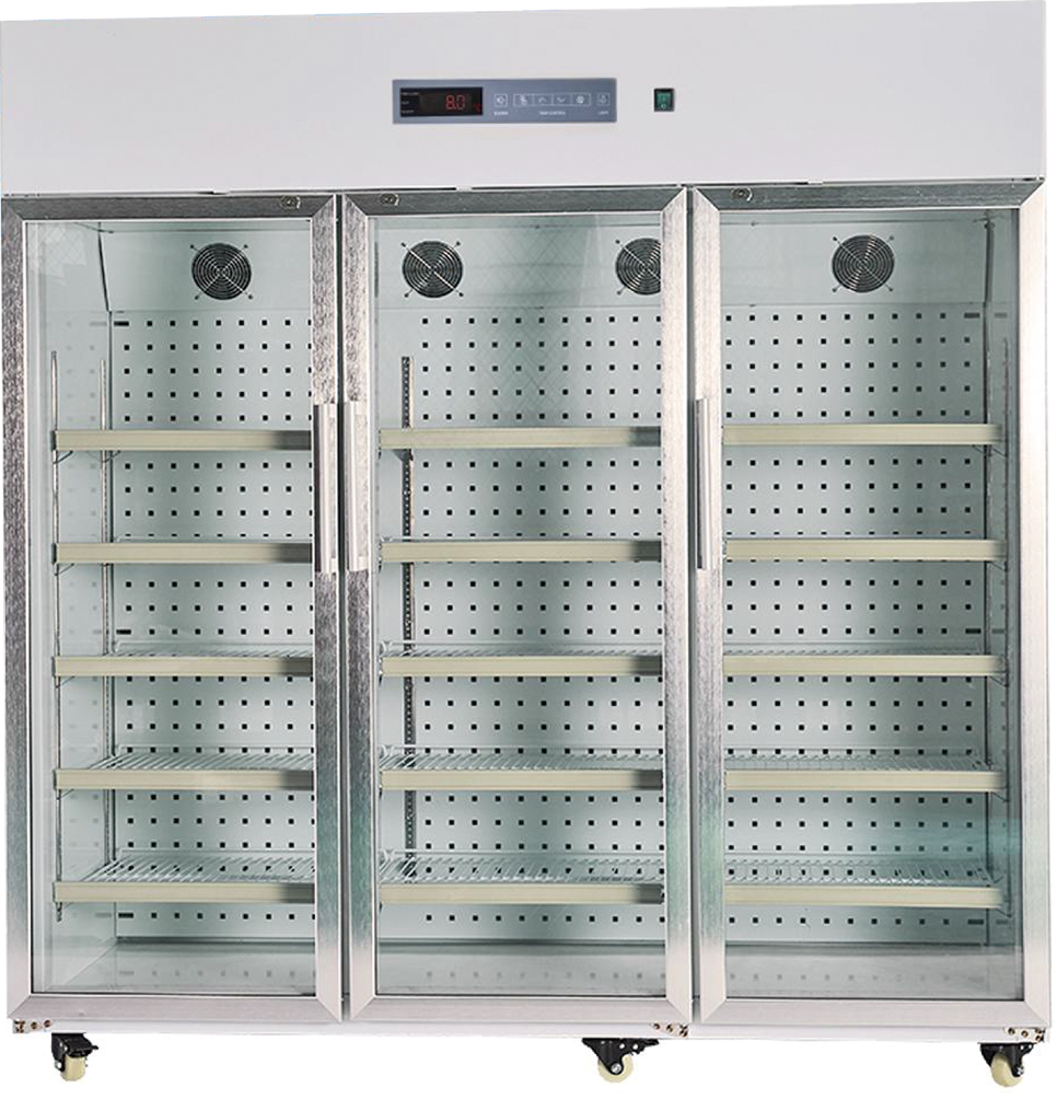 laboratory refrigerator with lock