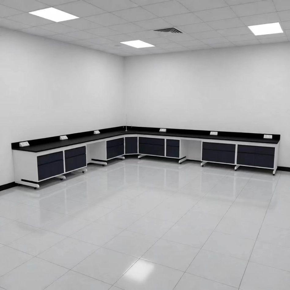 L-Shaped C-Frame Lab Bench | Manufacturer of Customizable Laboratory ...