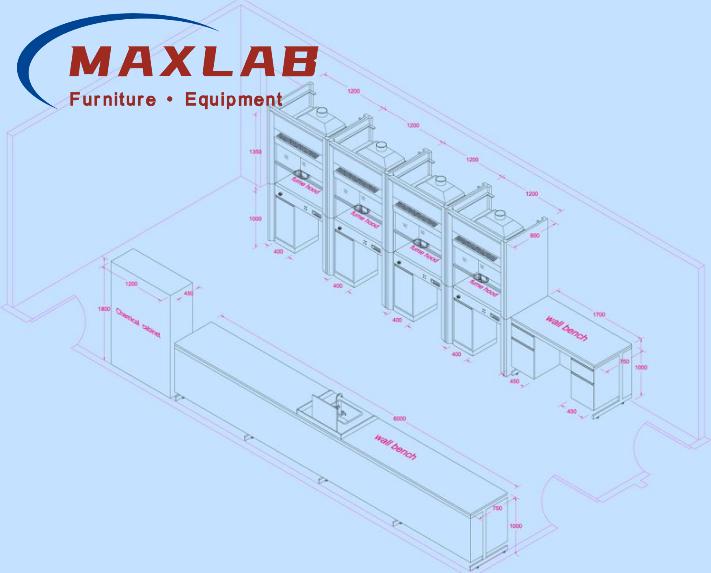 laboratory 3D drawings
