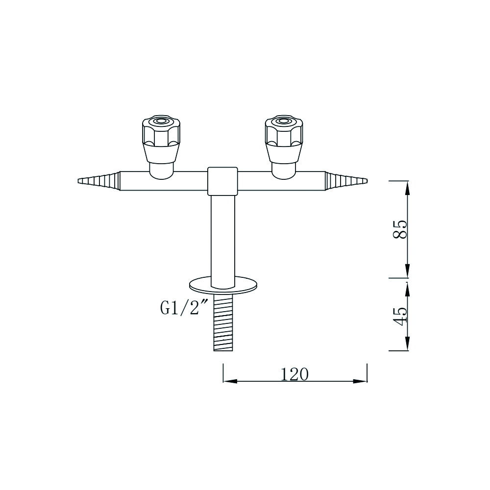 laboratory accessory gas tap