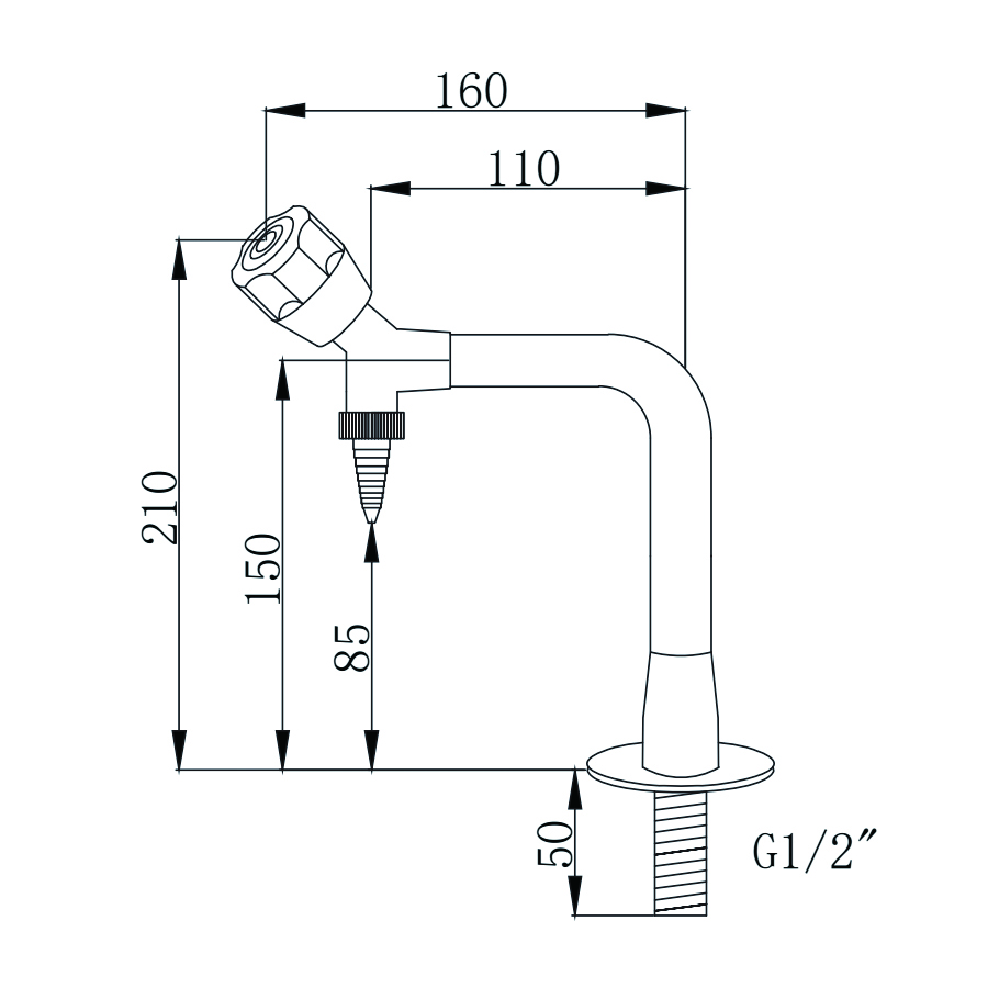 Laboratory Gas Faucet