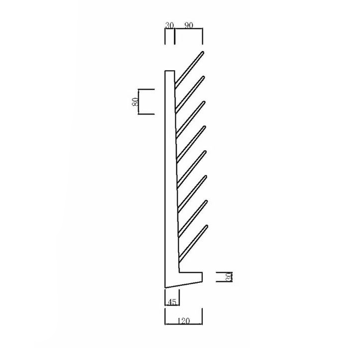 Laboratory Glassware Grying Rack