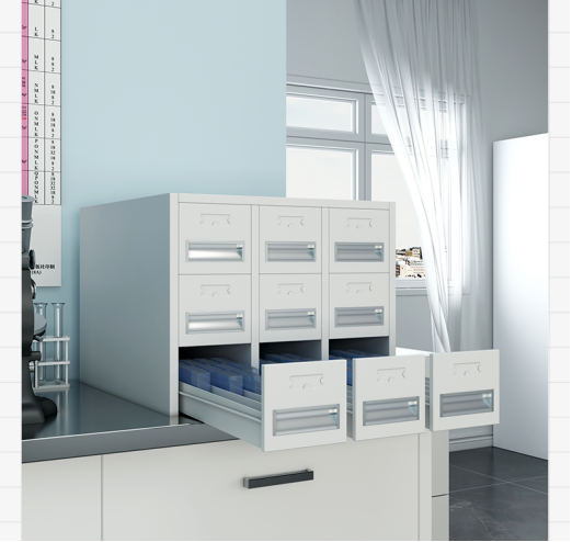 laboratory sliding cabinet