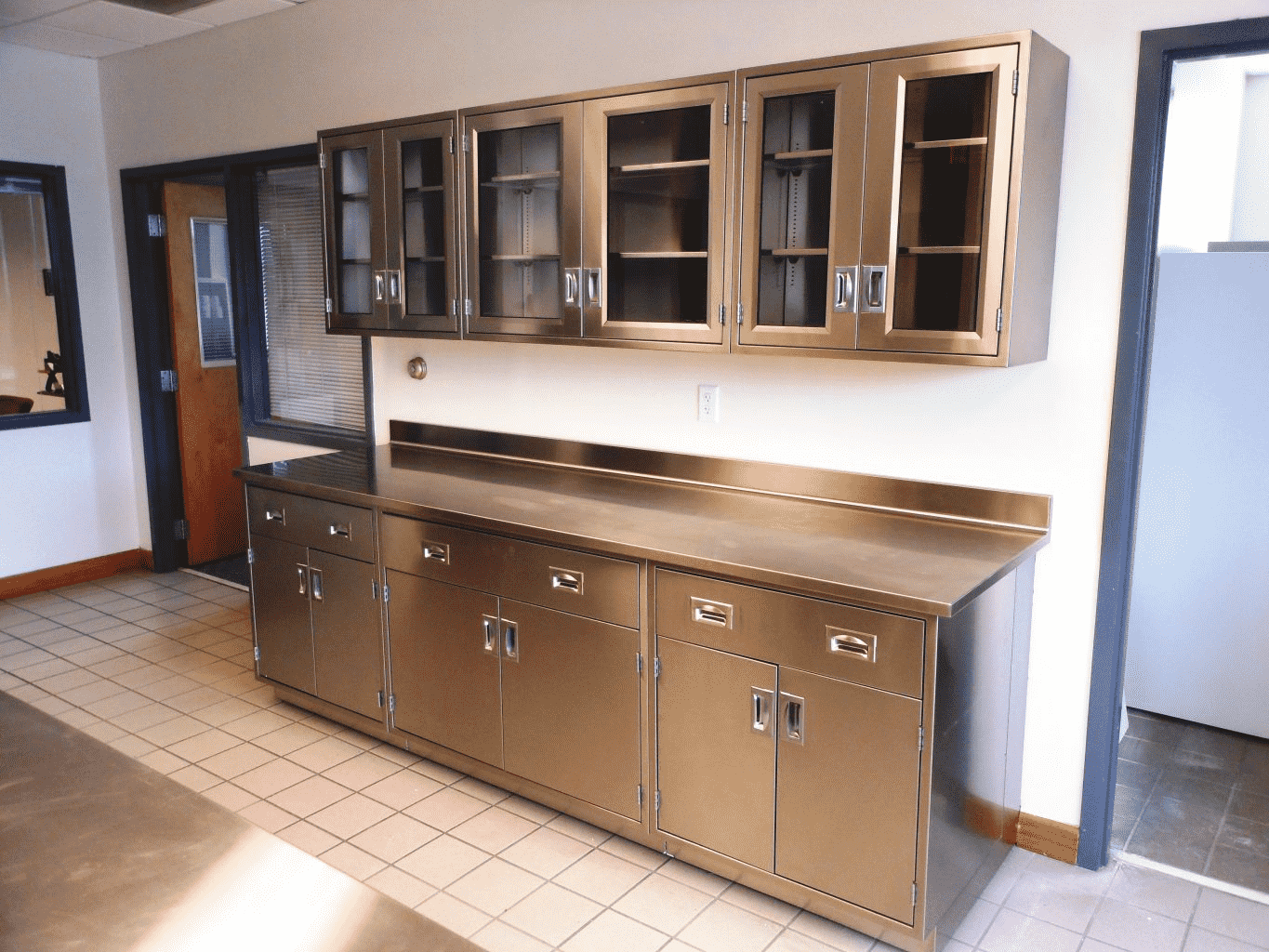 laboratory stainless steel table tops