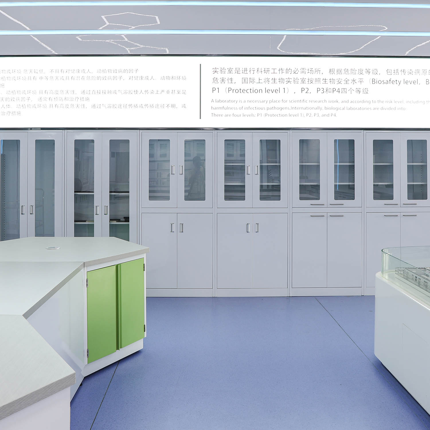 laboratory storage cabinets and tall cabinets