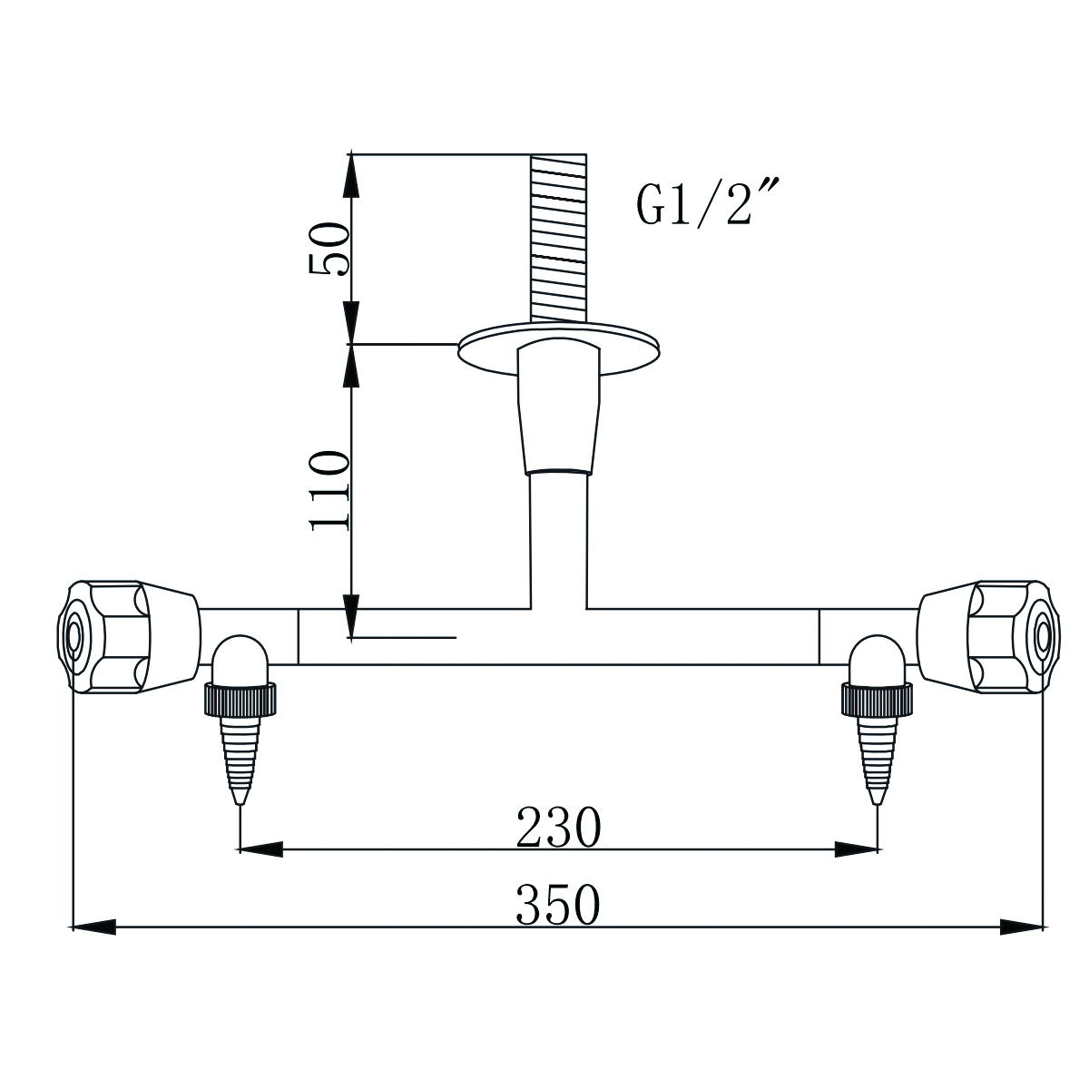 Laboratory Wall Faucet