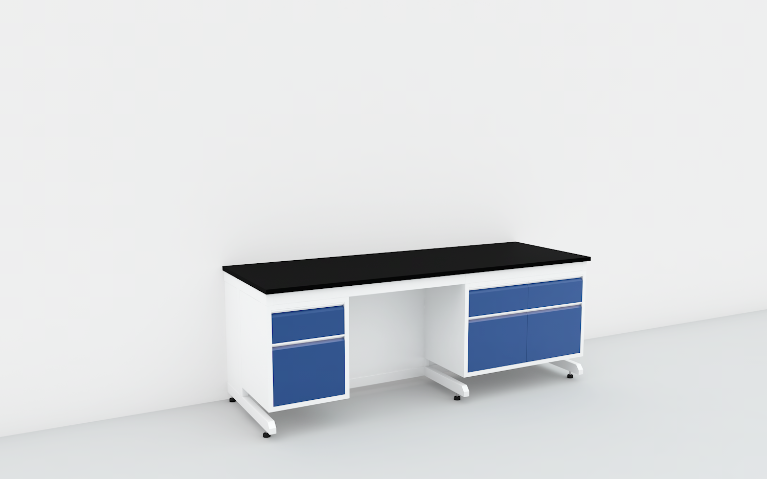 LB-CF-07 C-frame steel mobile lab benches LB-CF-07 C-frame steel mobile lab benches