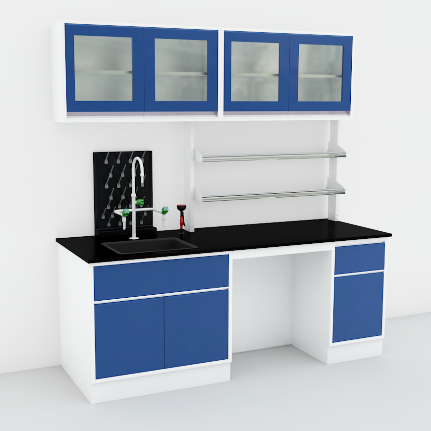 LB-FM-12 lab wall bench