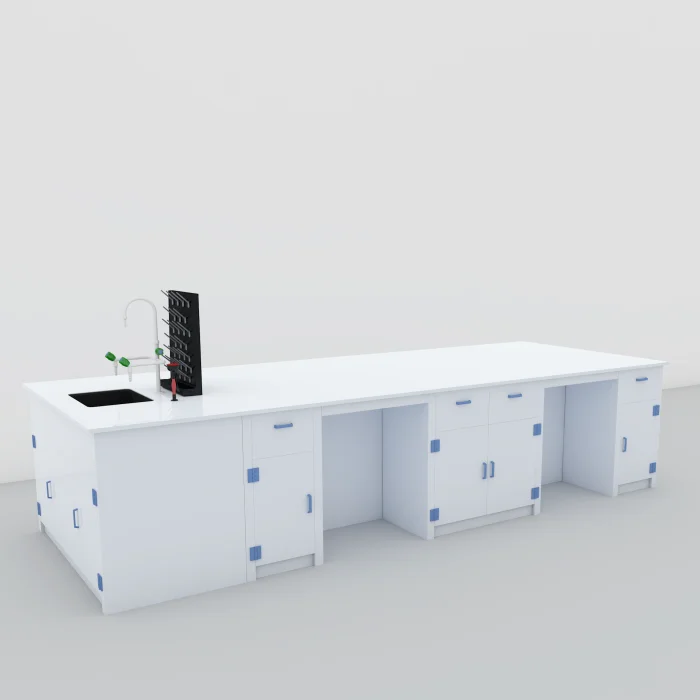 Banco de laboratorio PP central modelo LB-PP-02