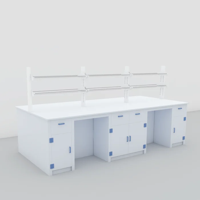 Banco de laboratorio PP central modelo LB-PP-03