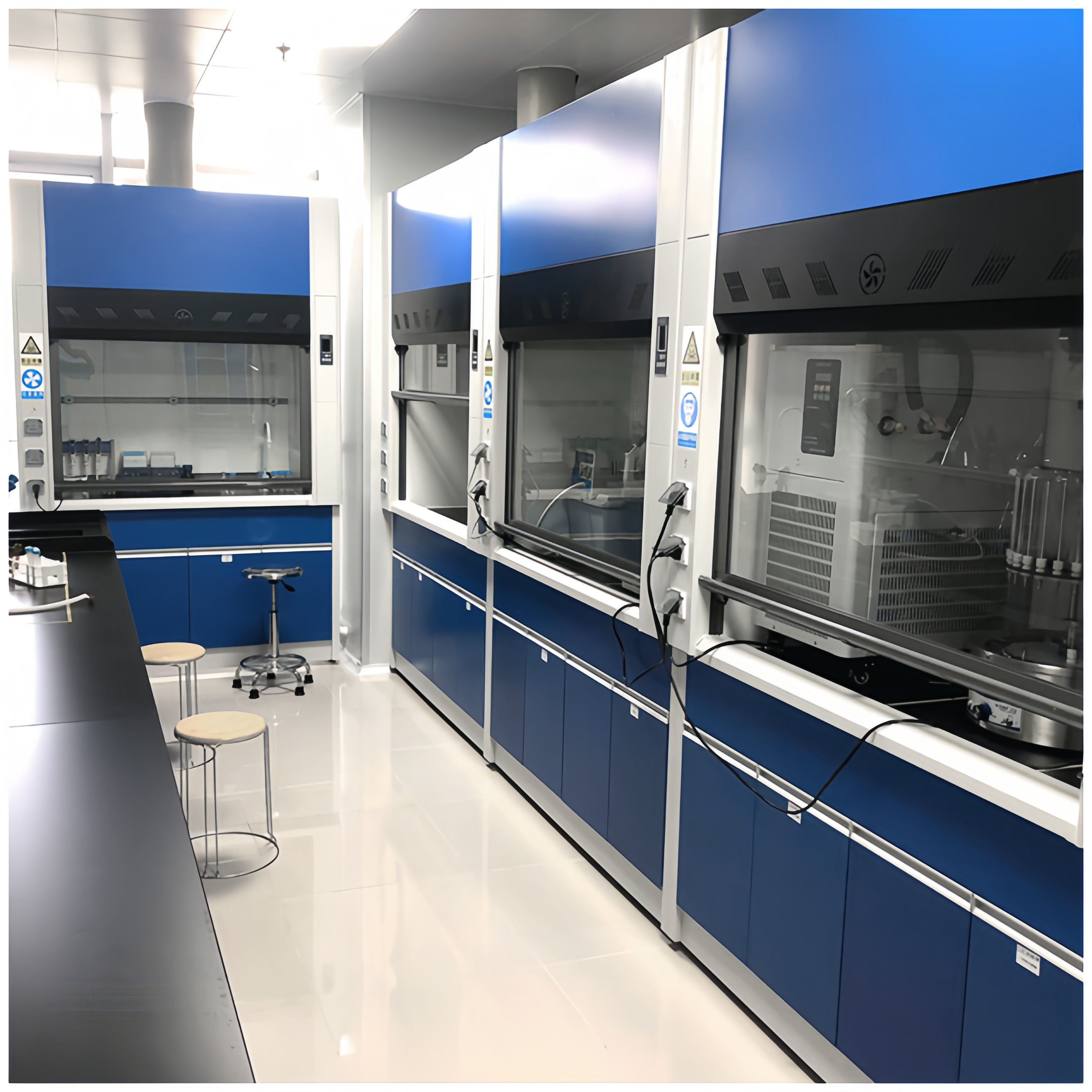 Low noise chemical fume hood Low noise chemical fume hood