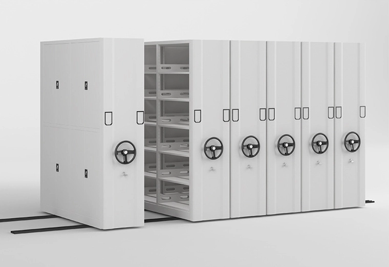 Manual Mobile Shelving Manual Mobile Shelving