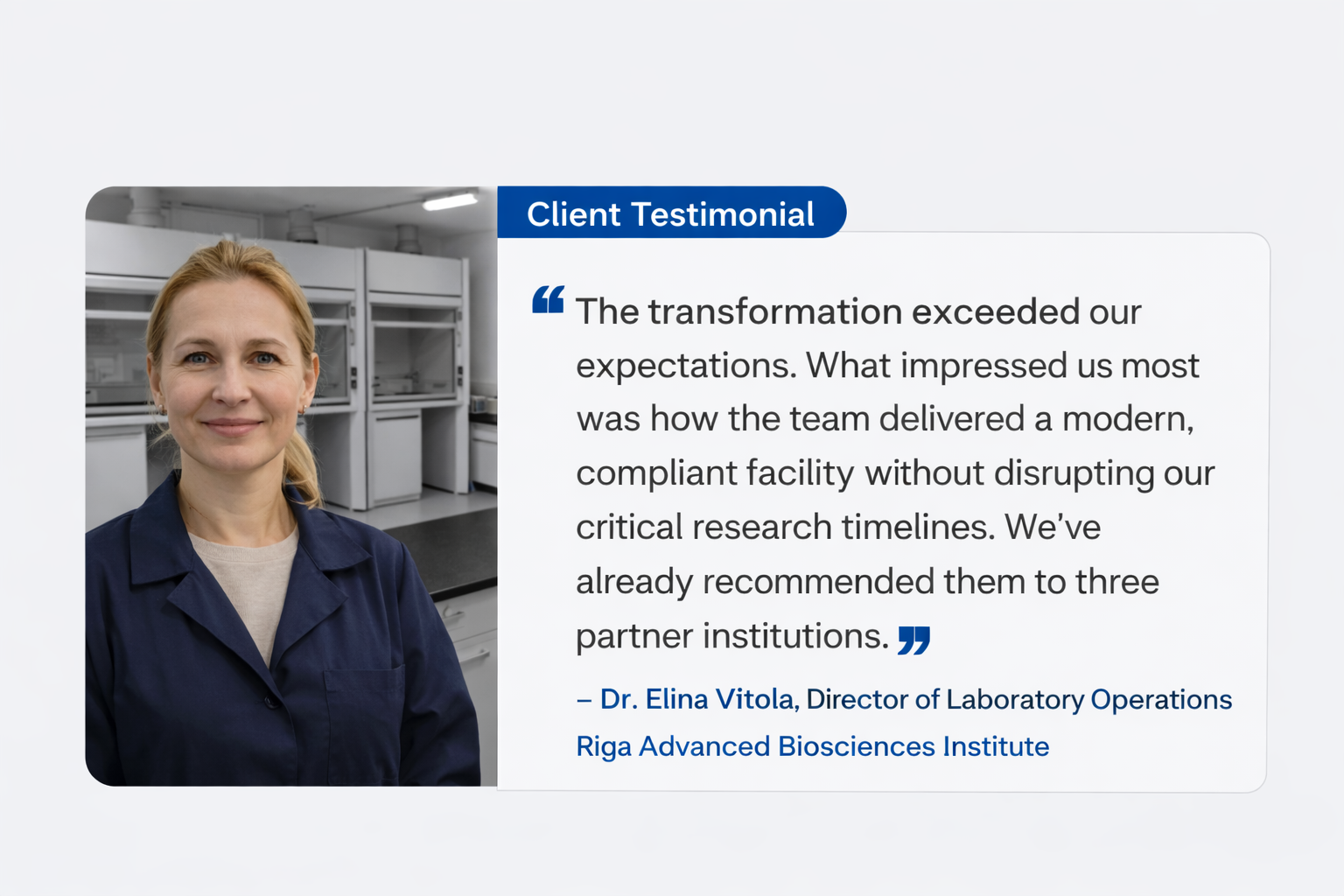 MAX LAB ture client feedback