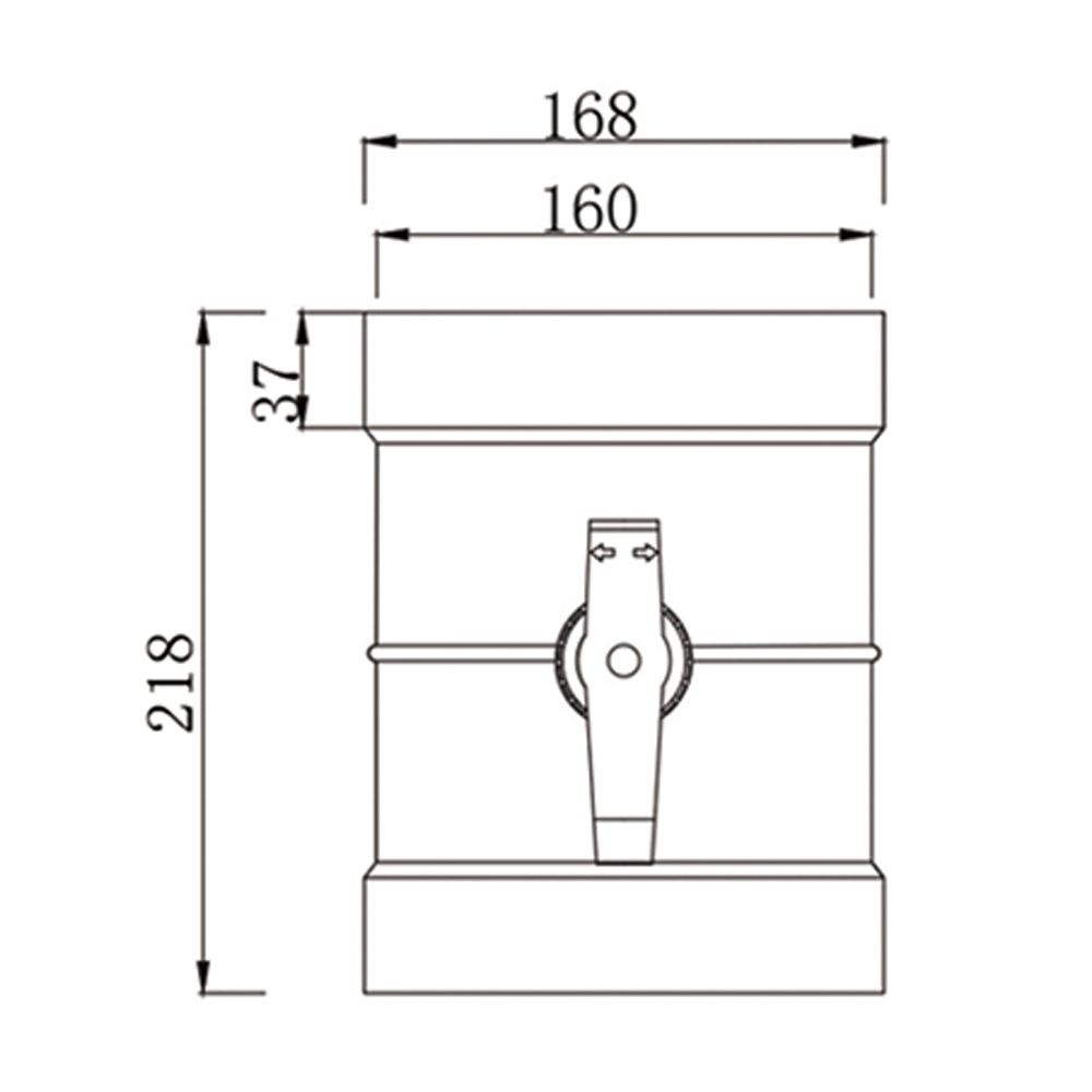 MDD-02 Duct Control Damper MDD-02 Duct Control Damper