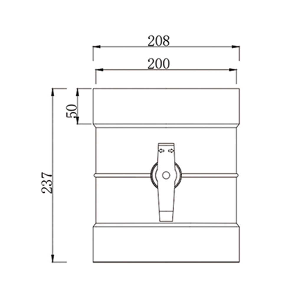 MDD-03 Duct Damper MDD-03 Duct Damper
