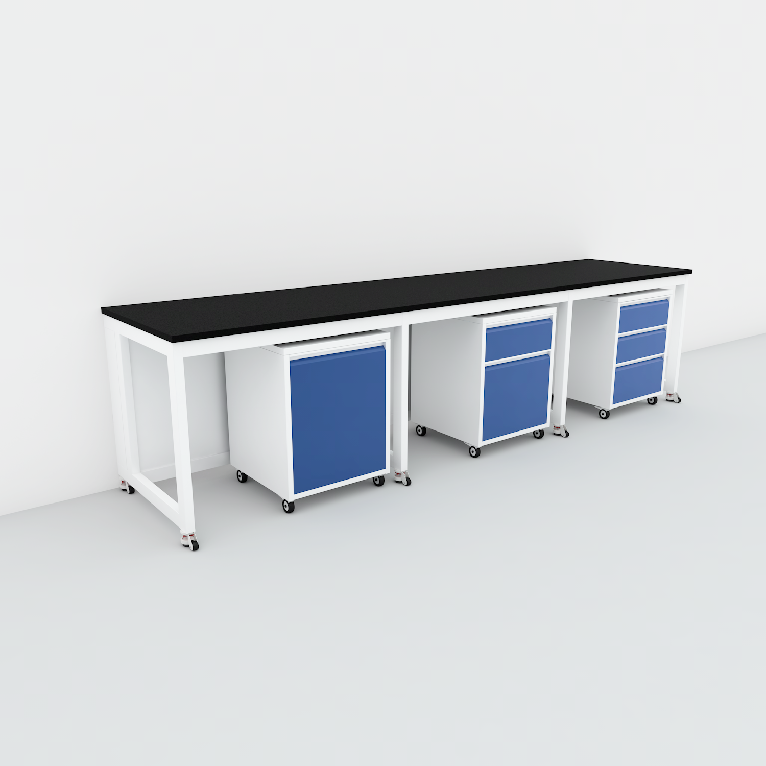 Mobile Modular Wall Bench