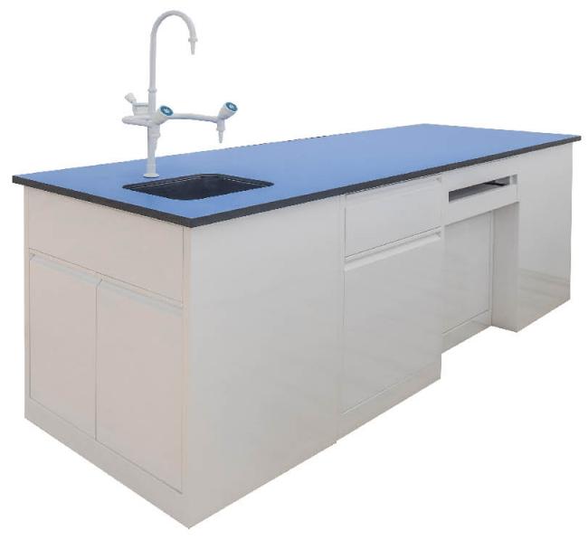 Multimedia biology teacher podium