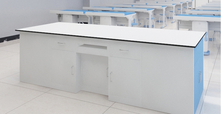 Multimedia physics teacher podium