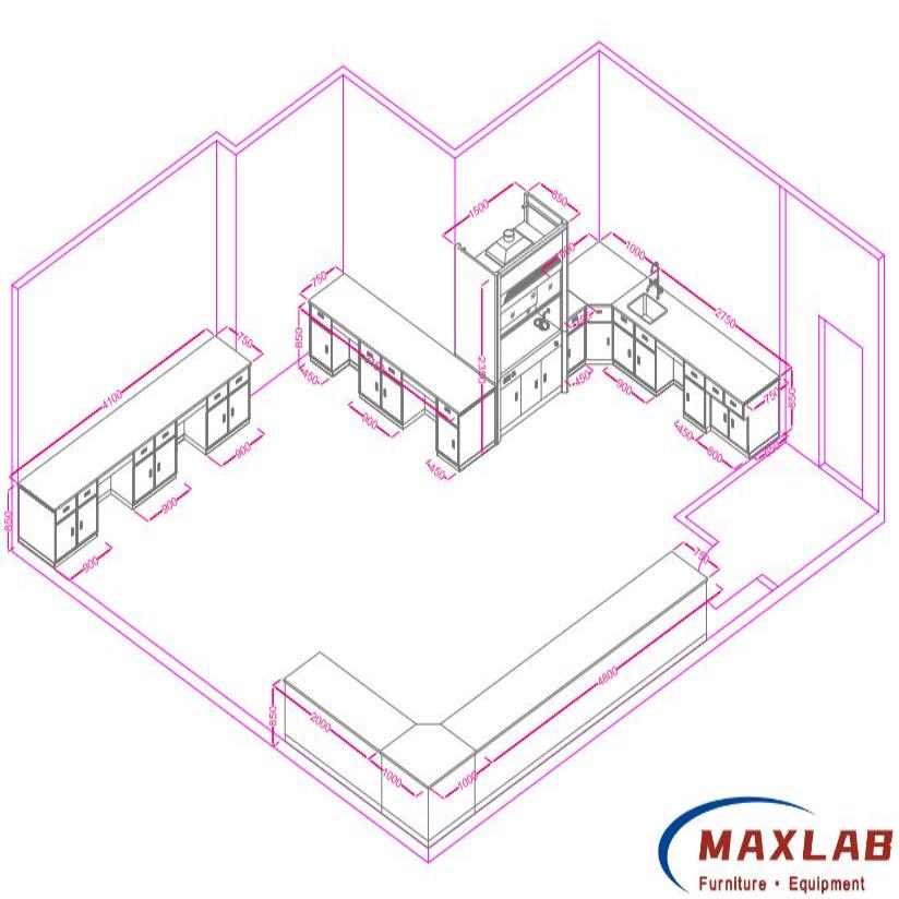 Norwegian chemistry lab 3D Drawing Norwegian chemistry lab 3D Drawing