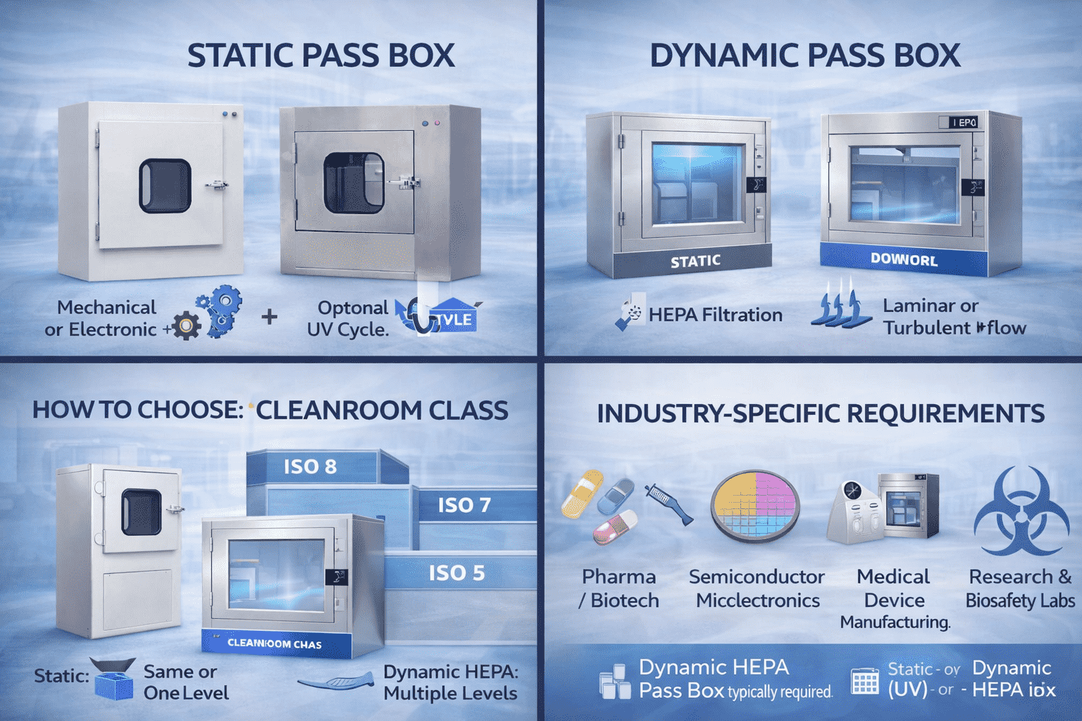 pass box for cleanroom
