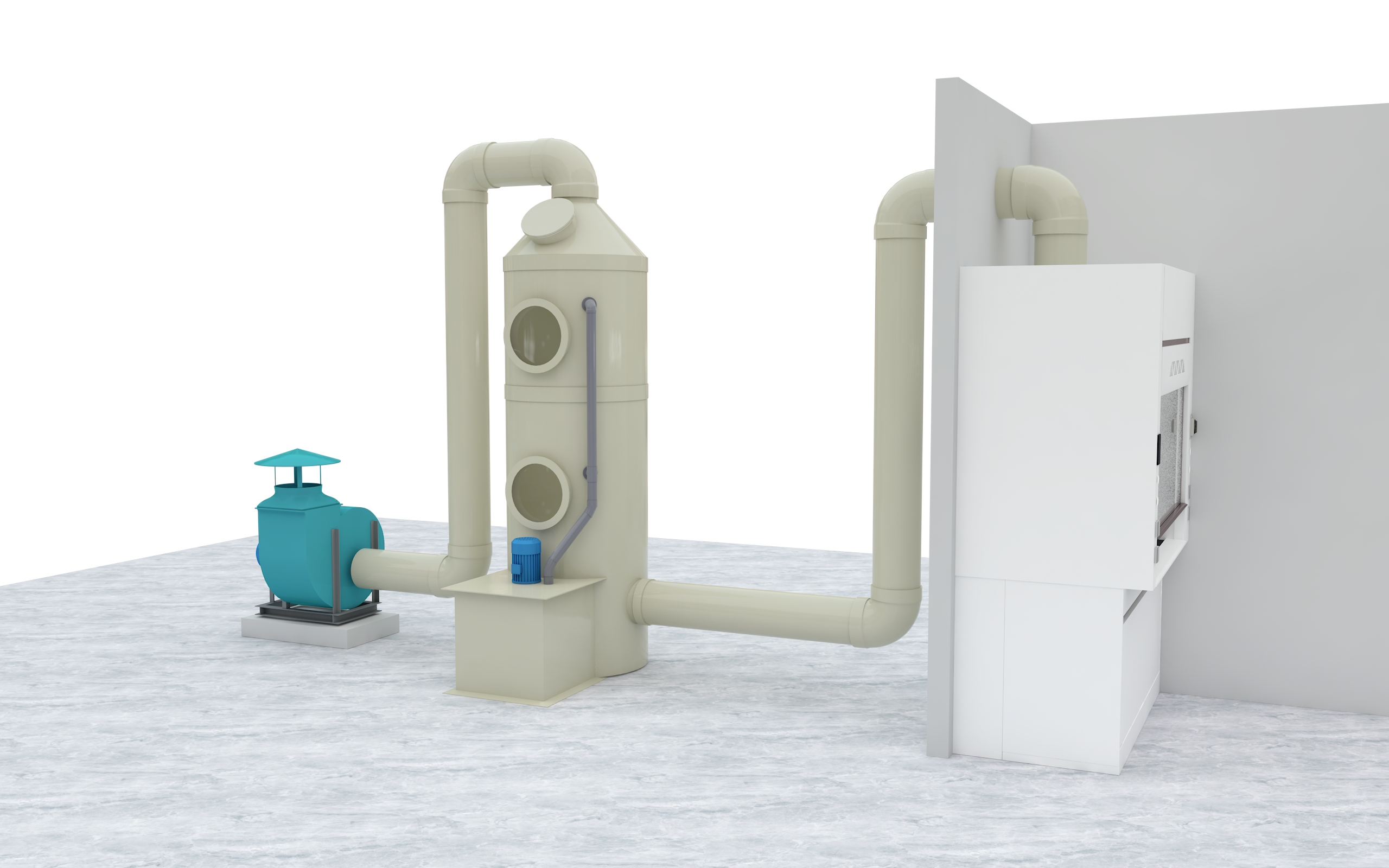 PP scrubber PP scrubber