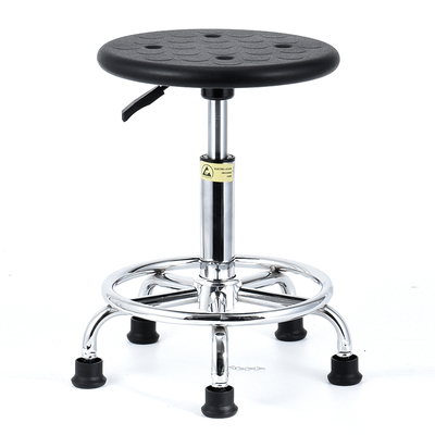PUS-02 Height Adjustable 30mm PU Foaming Surface Lab Stool