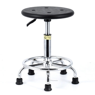 PUS-02 Height Adjustable 30mm PU Foaming Surface Lab Stool