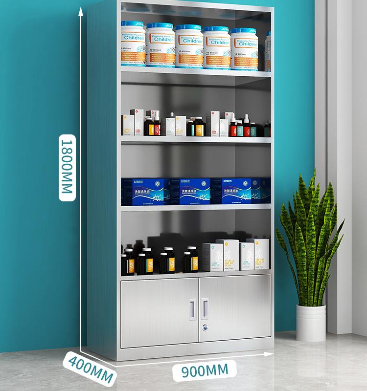 Rust-Proof Medicine Storage Cabinet for Medical Facilities