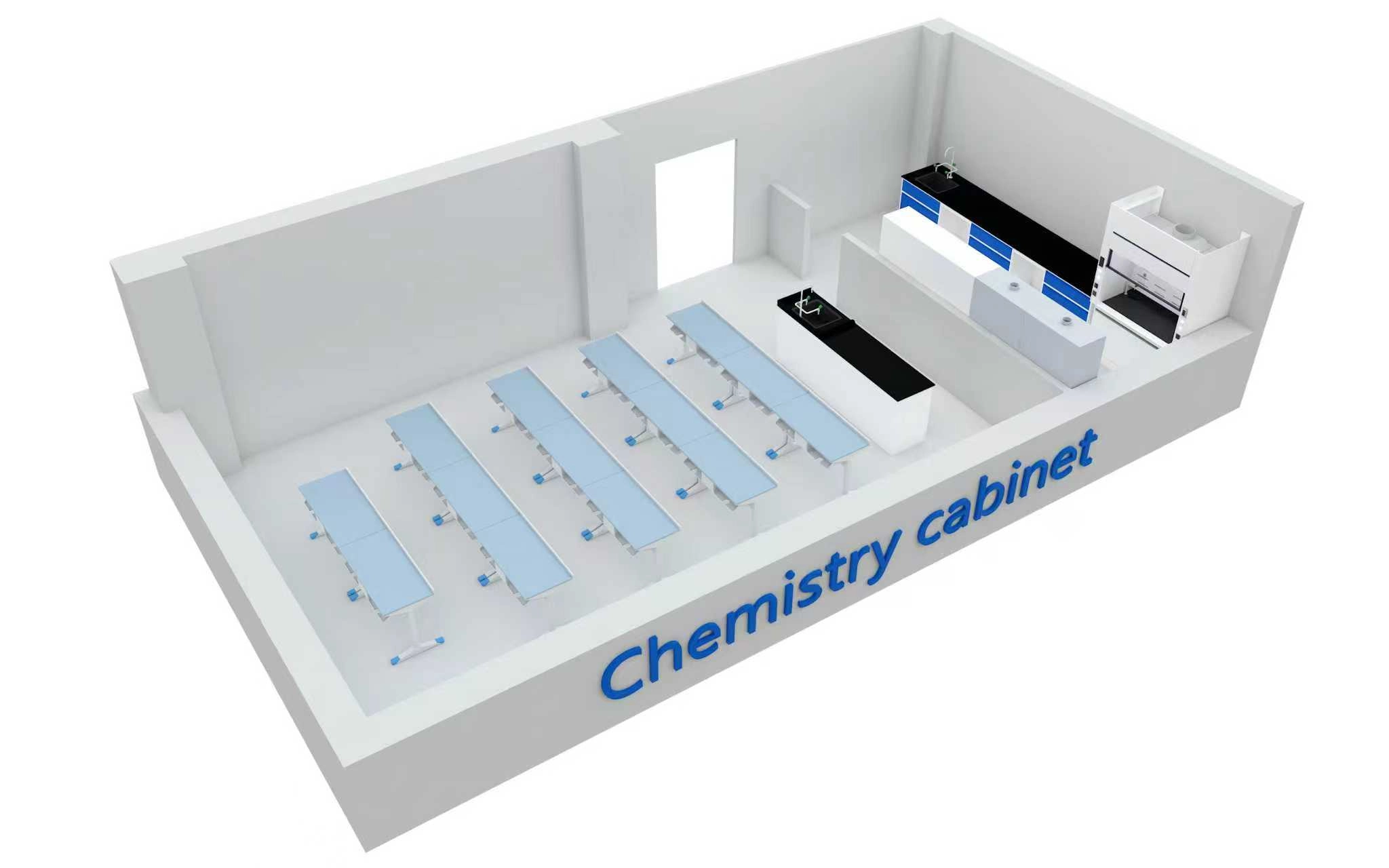 school chemistry laboratory