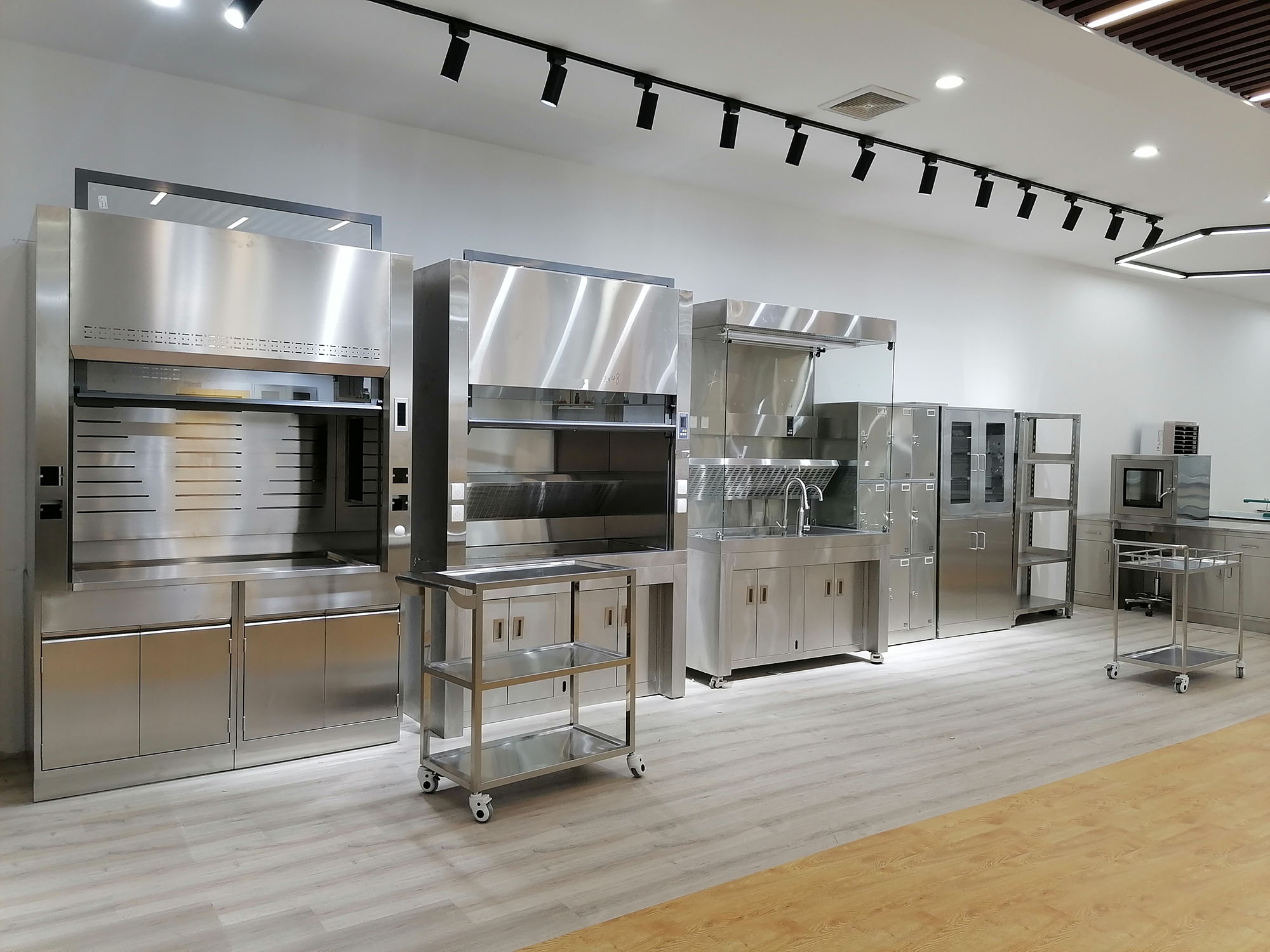 stainless fume hoods