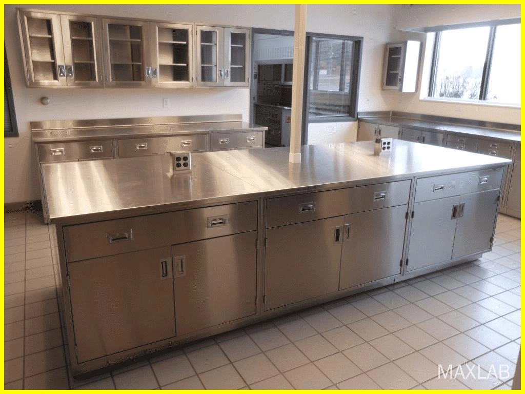 Stainless Steel Island Bench