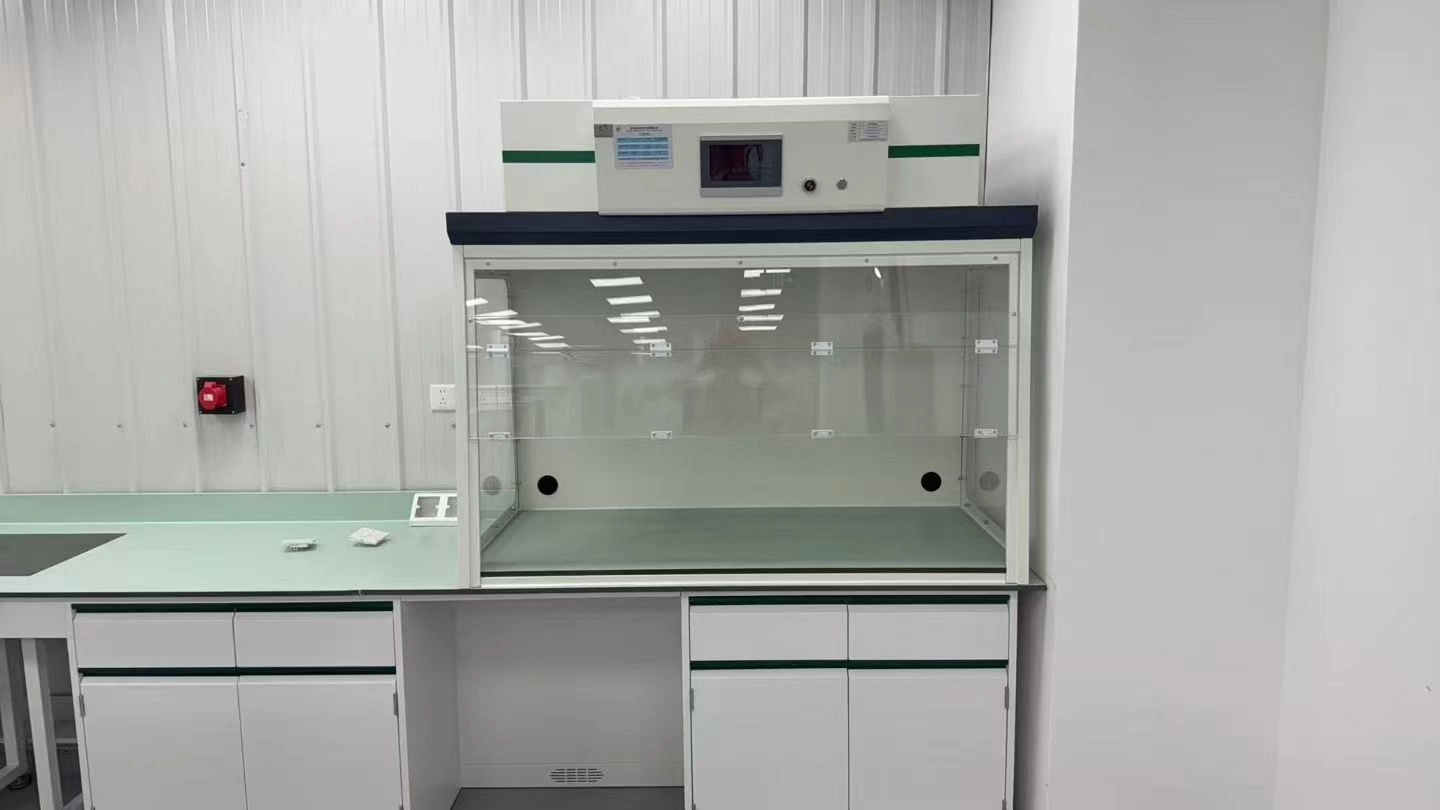 steel benchtop fume hood