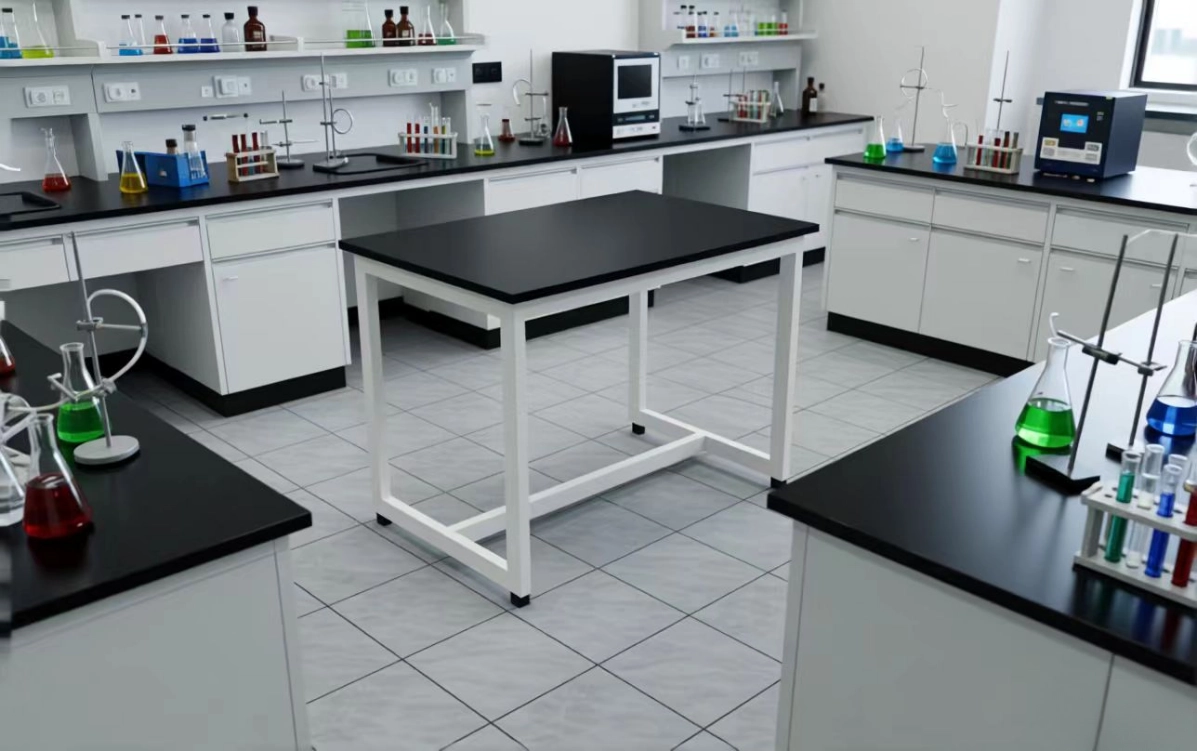 Steel Frame Lab Bench Steel Frame Lab Bench