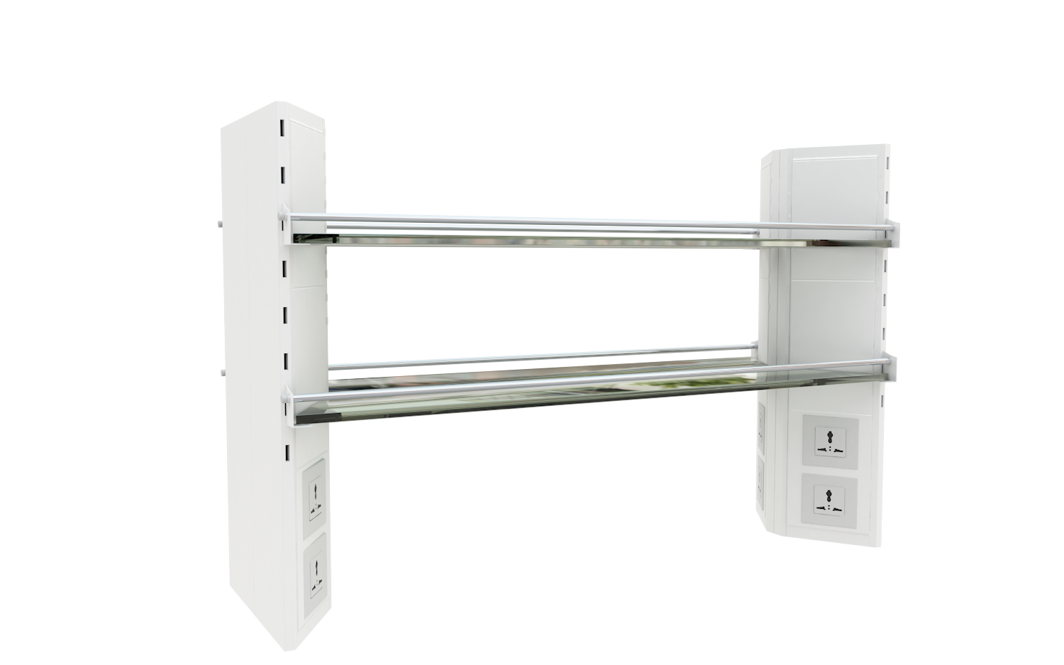 Steel-Glass Rhombus Reagent Racks