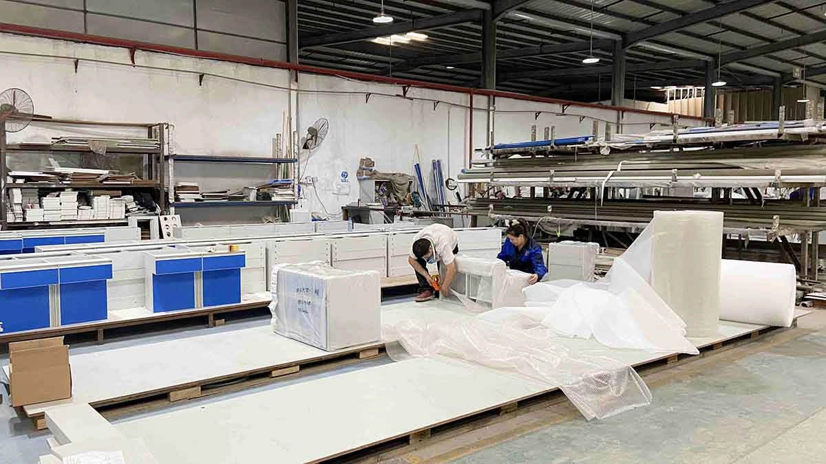 Storage For Finished Lab Furniture