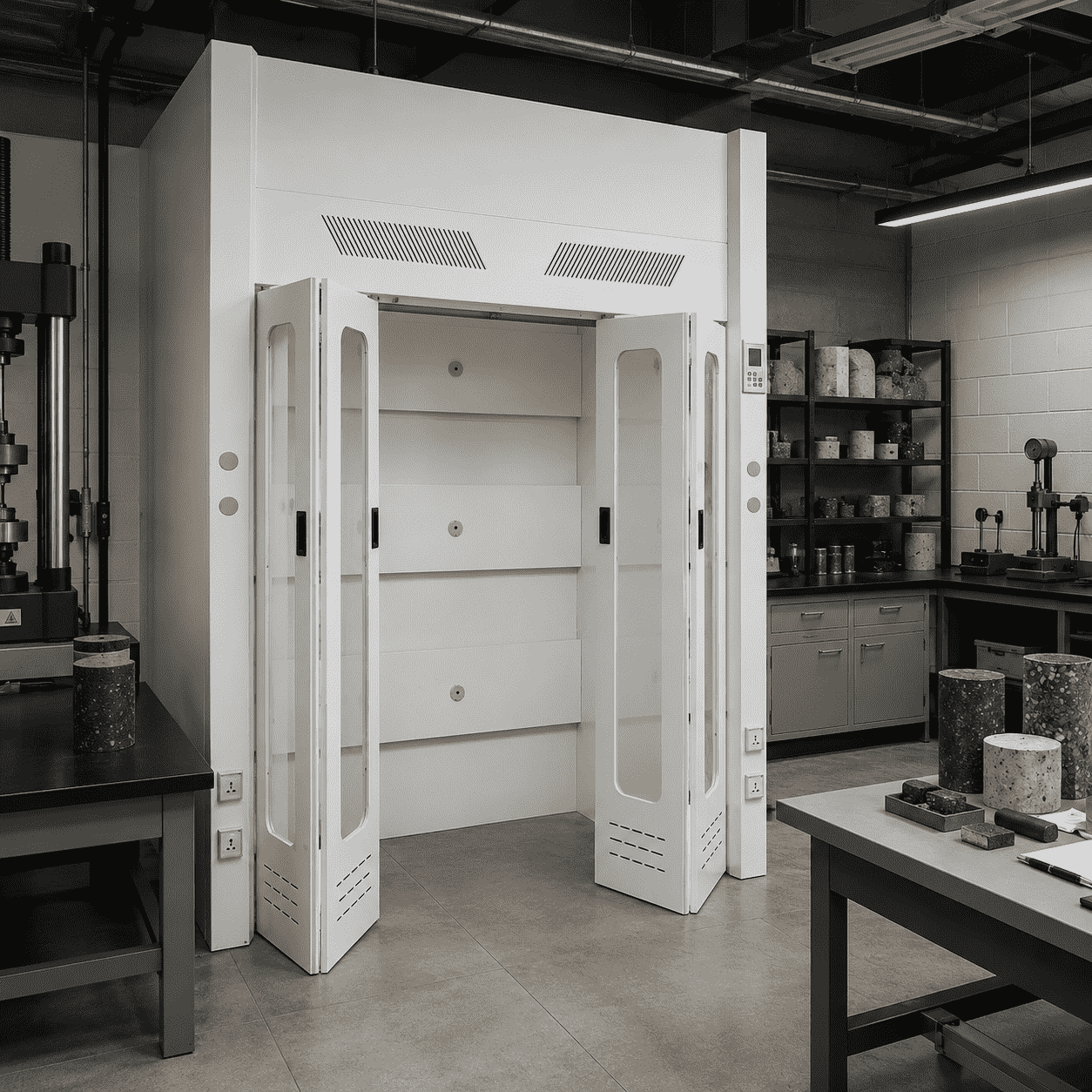 Campana walk-in instalada