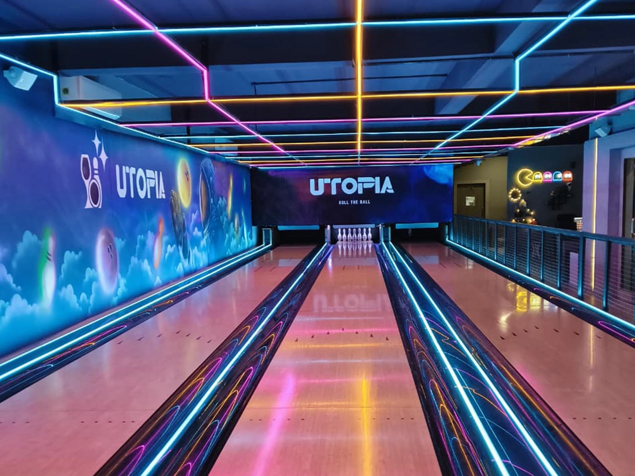 Flying Bowling - 2 lane bowling alley cost in india