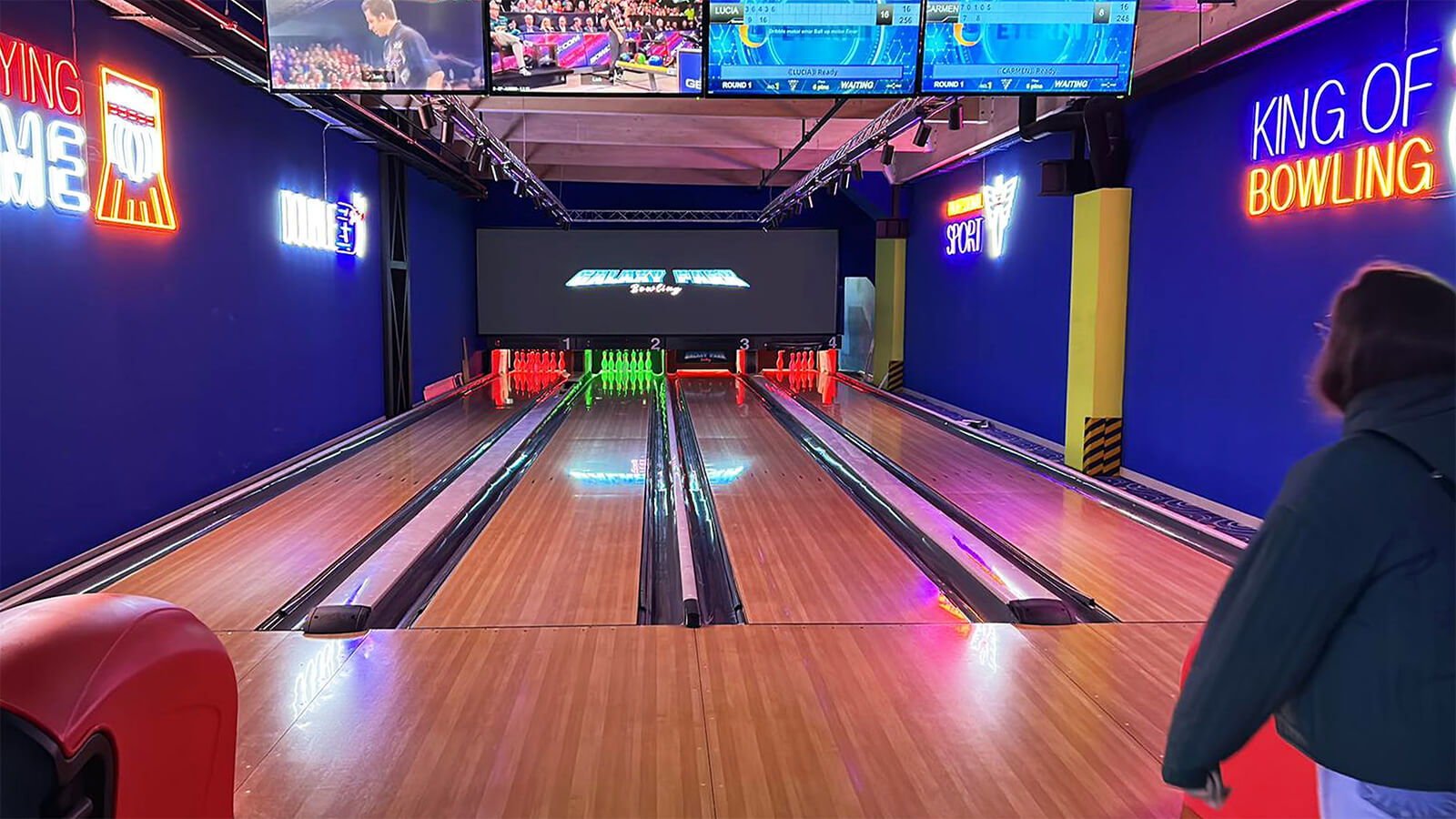 2 lane bowling alley cost in india