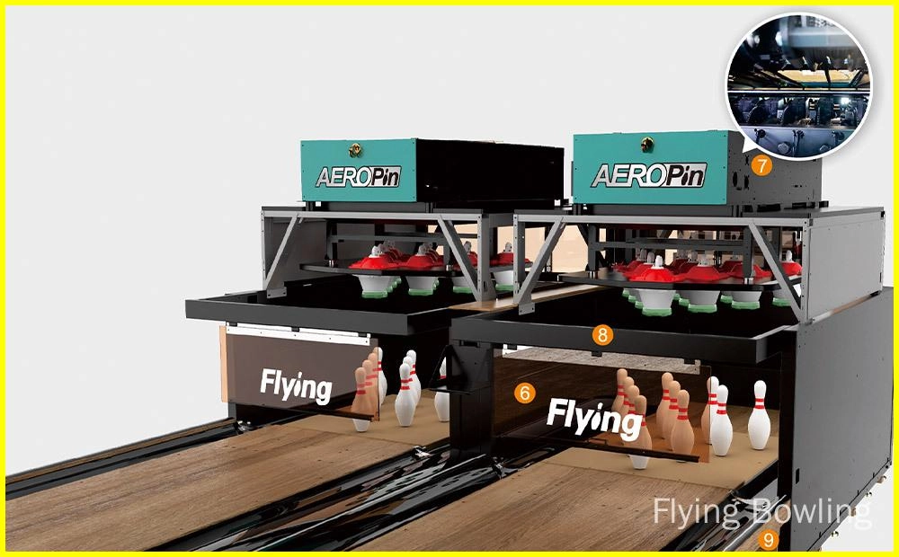 Flying Bowling - STRING PINSETTER · AEROPIN-4