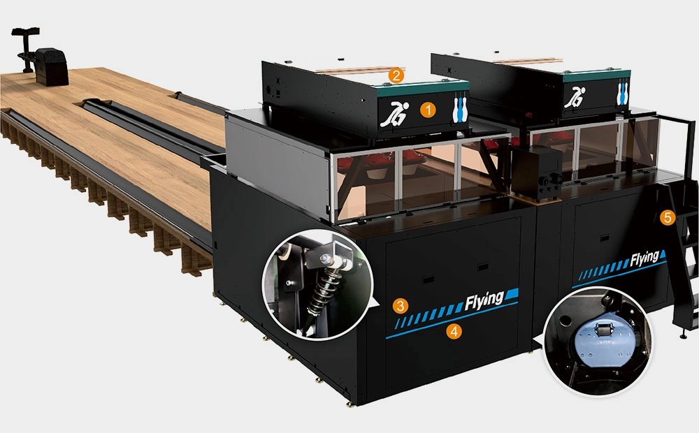 Flying Bowling - STRING PINSETTER · AEROPIN 3